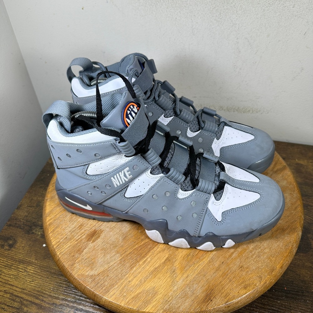 Nike Air Max 2 CB 94 Cool Grey Orange DM8319-001 Mens 9.5 Retro Basketball Shoes